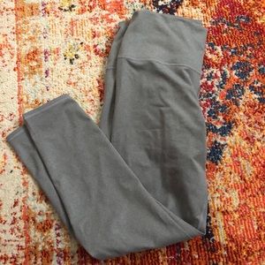Light Gray aerie work out leggings